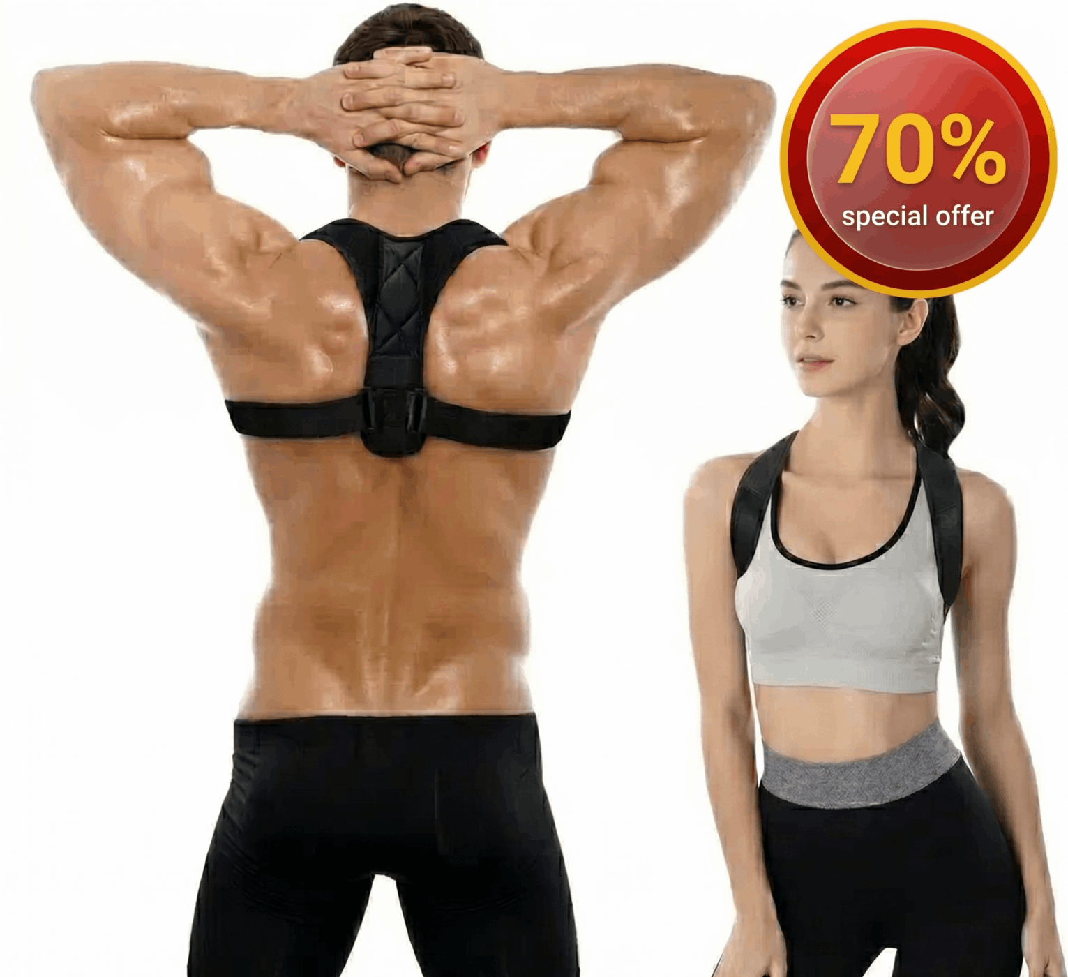 TrueFit Posture Corrector Special Discount Offer of 70%